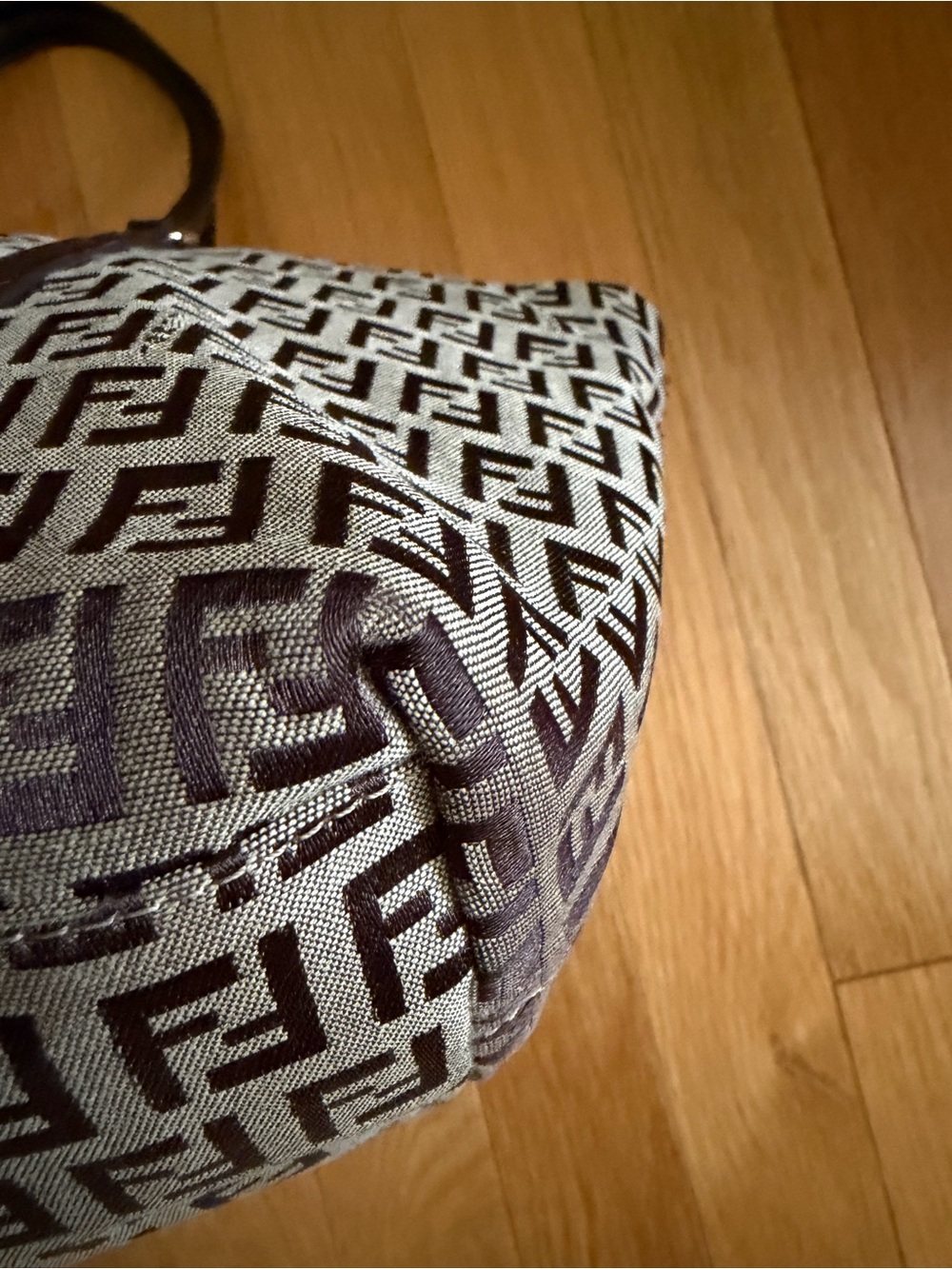 Vintage Fendi Zucchino Canvas Superstar Bag 8BH214-YNV 118-2111 - Picture 10 of 16